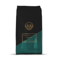Bag of coffee beans