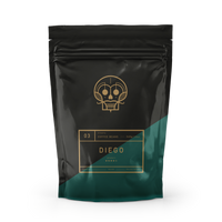 Bag of coffee beans