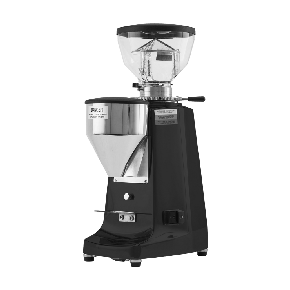 An electric coffee grinder