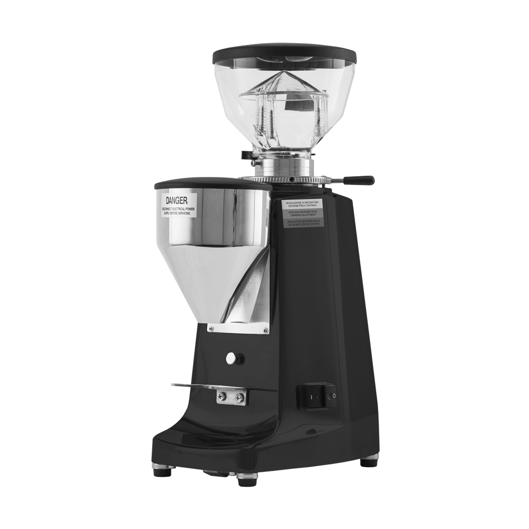 An electric coffee grinder